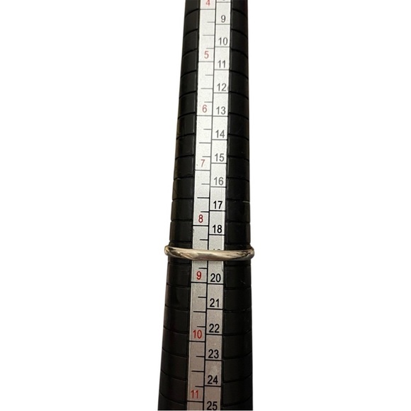 Larimar Sterling Silver Ring 925 Size 8.5 - Picture 6 of 6